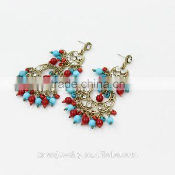 Chandelier Earrings Ethnic Style Fashion Vintage Boho Drop Earrings photo-2