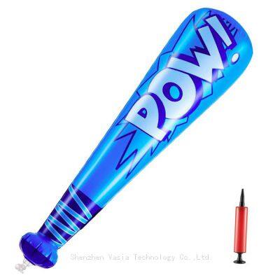 Cheap Oversized Inflatable Baseball Bat 20 Inch for Kids Superhero Party Favors Pow Bats