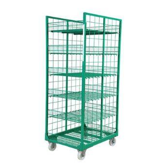 High Quality Wholesale Steel Warehouse Storage Cage with 800kgs Weight Capacity