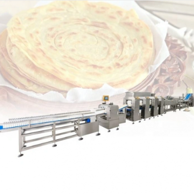 1000-2000 Kg/h Full Automatic Industrial Roti Making Machine