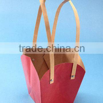 Kraft Paper Bag Paper Waterproof Bag for Flower Packaging photo-5