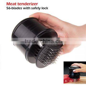 Factory price 56 Blades Meat Steak Tenderizer Stainless Steel Knives Kitchen Tools camping with free cleaning brush