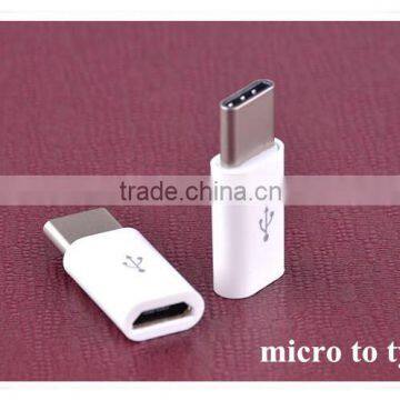 Hot Plug Micro Usb to Type c Plastic Adapter Connector photo-4