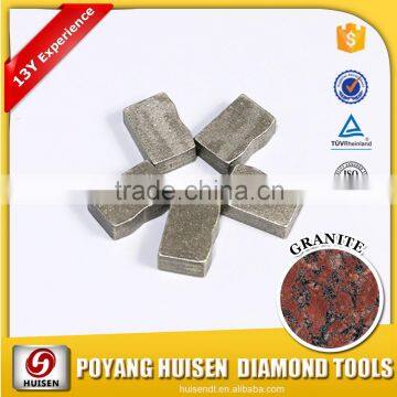 Multi-blade Diamond Segments Cutting Tips Marble Granite Segment Cutting Low Wear