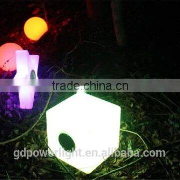 LED cube with bluetooth speaker stereo and remote control 4343B8