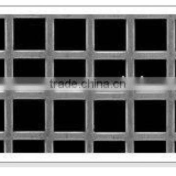 Square hole perfotated mesh