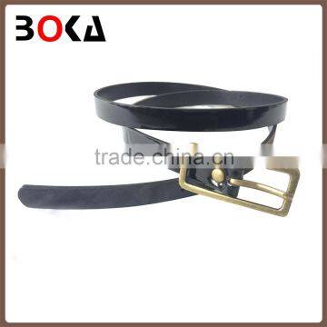 fashion colorful PU timing belt with pin buckle and holes for wholesale