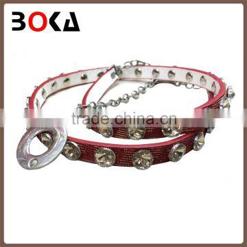 Factory Wholesale Fancy Ladies Belt Rhinestone Dressy Belt ,Hot Selling Ladies' Fashion Pu Belt