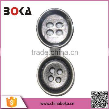 2015 Wholesale Classic Black Round Shape Plastic Buttons With Holes Yiwu Factory on Direct Sale photo-4