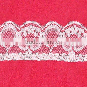 printed nylon lace scarves