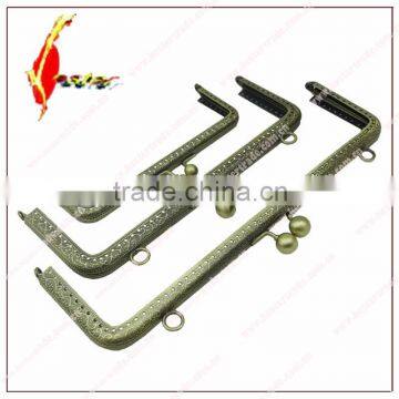 Round Ball Kiss Lock Purse Frame