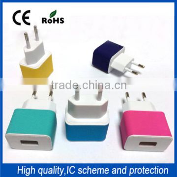 High Quality Custom USB Charger Compatible for iphone/for Samsung/USB Mobile Phone Charger