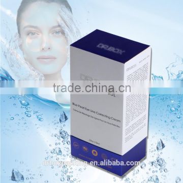 silver cardboard printing recycled paper cosmetic packaging luxury