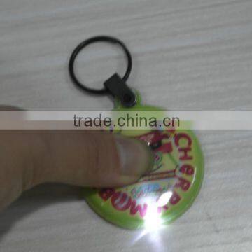 Promotion Custom PVC Led Keychain,Led Keyring,Mini Bottle Keychain