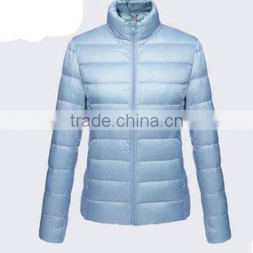 winter custom women foldable down jacket wholesale