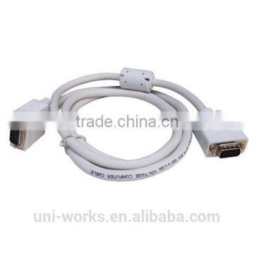 15pin White LCD 3+4 VGA Cable photo-2