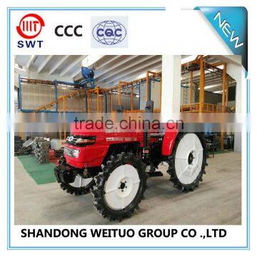 WEITUO Brand 35hp Rice Paddy Tractor