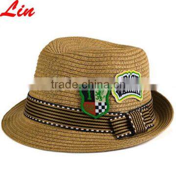 light coffee kid rock fedora hat