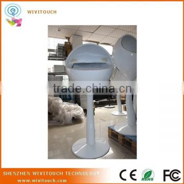 Projected Acoustic Wave Touch Screen Customized Information Kiosk