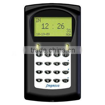 Waterproof time attendance recorder and access controller