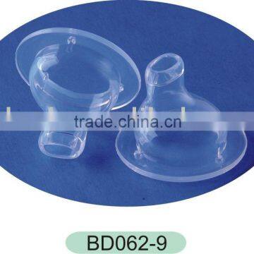 new design wide mouth silicone nipple