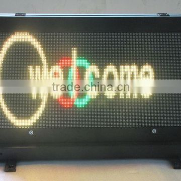 Led lighted sign taxi open full fix WIFI sign led display