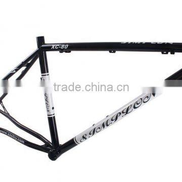 OEM alloy Mountain bike frame XC80 BK MADE IN CHINA