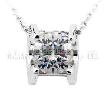 Wedding Custom Necklace New Design Top Quality Silver Long Necklace photo-5