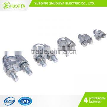 Zhuojiya Hardware High Quality DIN 741 Various Size A Type Malleable Wire Rope Clip