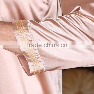 Chinese New Design Summer 100% Silk Sexy Nighties Sleepwear photo-6