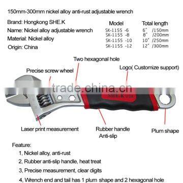 Multi Function, Accuracy Measurement Single Open End Adjustable Wrench photo-3
