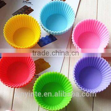 2014 Custom good quality silicone cup cake mold