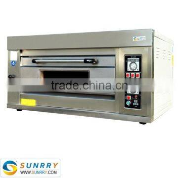 High Efficiency Single Deck Stainless Steel Best Gas Baking Oven for Mini Bakery