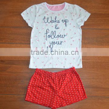 Summer hot selling baby lovely dress suit sweet dress support wholesale