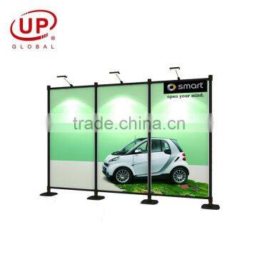 Tension fabric display stand