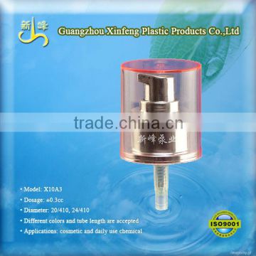 plastic cosmetic cream pump 20/410