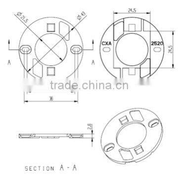 Bridgelux COB LEDS Holder for CXA25XX COB Led photo-2