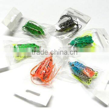 top quality soft frog lure for fishing in the sea