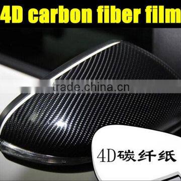 2014 High Quality 1.52*30m 4d carbon fiber vinyl car sticker