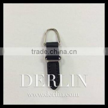 New Stylish Brown Leather PU Designer Slider Zipper Puller