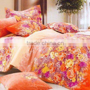 orange bedding