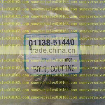 Bolt, Couting 01138-51440 kubota DC60 parts