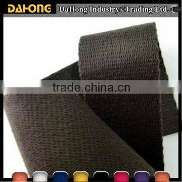 Wholesale Manufacturer Price Cotton Spun Polyester Flat Webbing