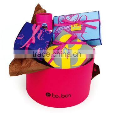 Round Square Cardboard Paper Gift Box Packaging Custom Logo photo-4