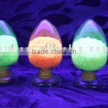 luminous plastics resin/photoluminescent plastic resin/glow in dark PP PVC ABS PE resin