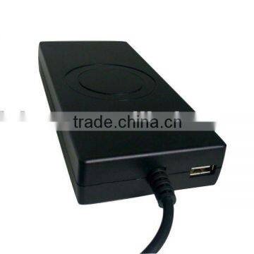 120W ultra-slim Universal laptop charger with USB output