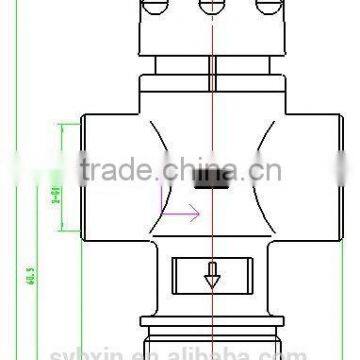 China Supplier 1-1/4" Vernet Thermostatic Mixing Valve (DN32) photo-3