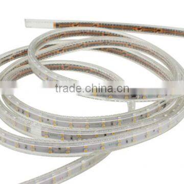 HUGEWIN Double Golden Lines 3528 Strips 120leds per Meter Smd Strip Lights 3528 220v photo-3