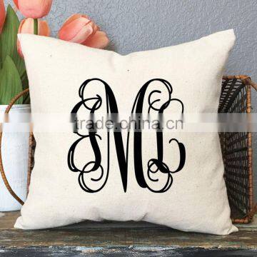 Monogrammed Pillow Cover photo-4