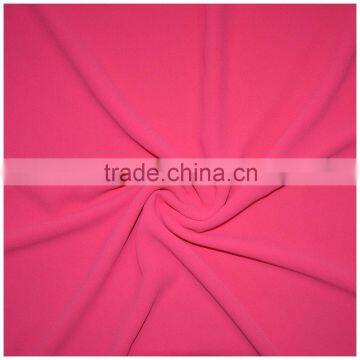 New style 75D chiffon twist plain woven 100%polyester pure chiffon fabric